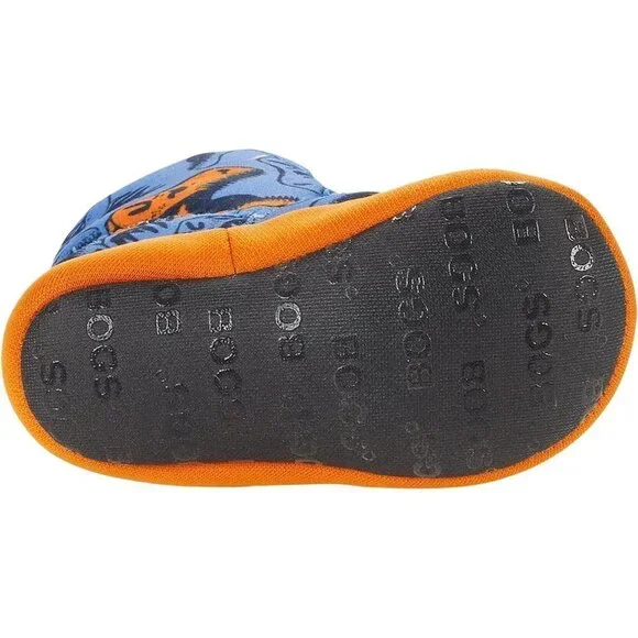 Bogs Boys Dino Blue Winter Booties - Picture 5 of 7